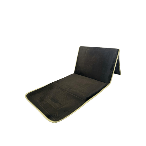 Tapis de prière pliable avec dossier